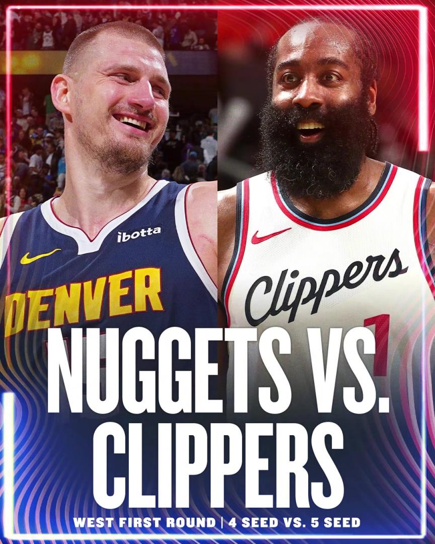 帶隊的神！哈登率快船鎖定西部第5，生涯從未缺席過季后賽！