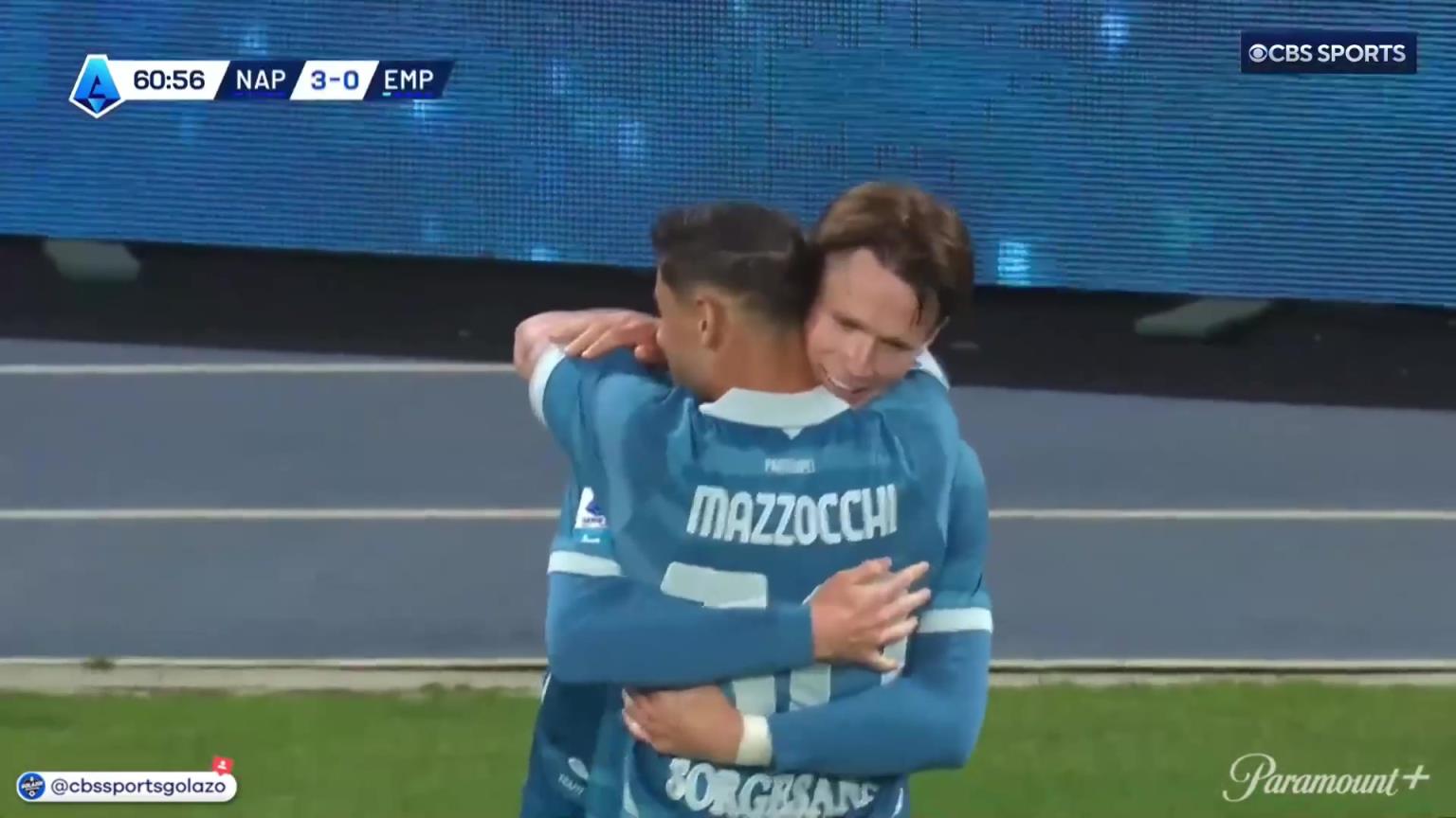 無(wú)敵雙響炮！麥克托米奈甩頭破門梅開(kāi)二度！盧卡庫(kù)傳中送助攻！